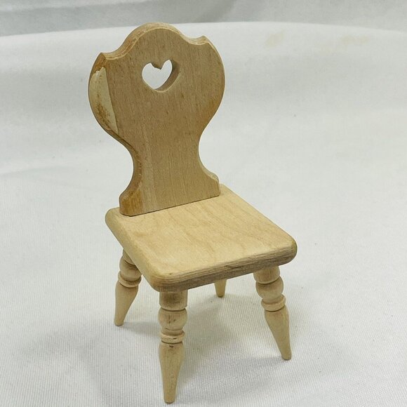 Bodo Hennig Dollhouse Stuhl Kitchen Chair 227 Kuchenstul Germany Miniature W Box - Picture 8 of 10